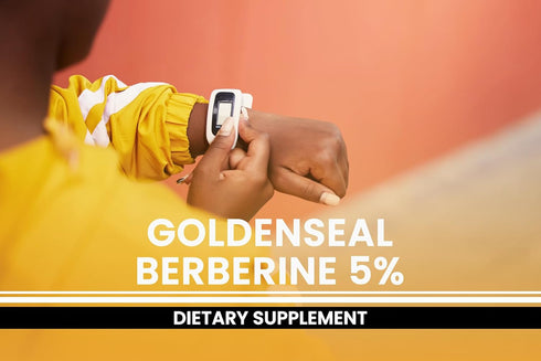 PURE ORIGINAL INGREDIENTS Goldenseal Berberine - No Magnesium or Rice Fillers, Always Pure, Lab Verified (365 Count)