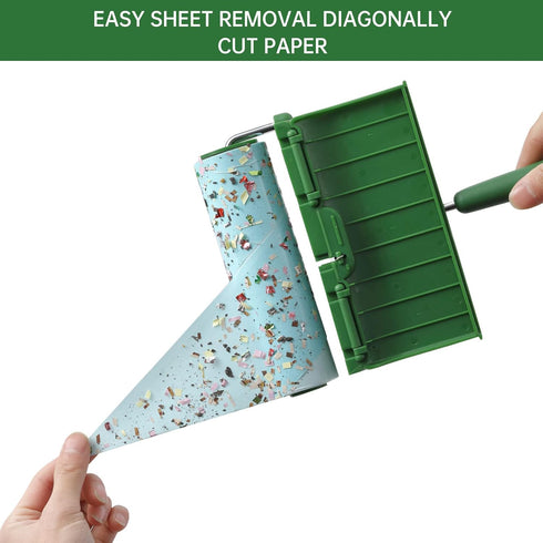Fedicelly Large Lint Rollers for Pet Hair, Extra Sticky Furniture Remover, 320 Sheets Giant Lint Remover Brush