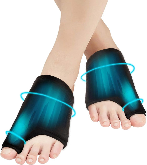 Foot Ice Packs Big Toe for Bunion Relief, Reusable Toe Ice Pack for Hot & Cold Therapies, Gel Foot Ice Pack