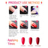 VENALISA Gel Nail Polish, 12ml Black Color Soak Off UV LED Nail Gel for Nail Art Starter Manicure Salon DIY