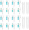 Electric Toothbrush Replacement Heads, 4/8/16 Pcs Sensitive Dual Clean Sets Fit for Braun Oral B