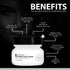 Restoring Night Cream for Face, Anti-Aging Moisturizer with Hydro-Rich Essence, 1.7 oz.