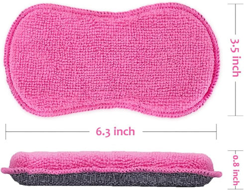 Pack 6 UPSTAR Dish Sponges Kitchen, Microfiber Cleaning Scrubber for Dishwashing, Sink, Basin and Multi-Pupose
