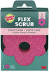 Scotch-Brite Flex Scrub, Pink, Non-Scratch Dish Sponge with Flexible Shape, Non- Scratch,1