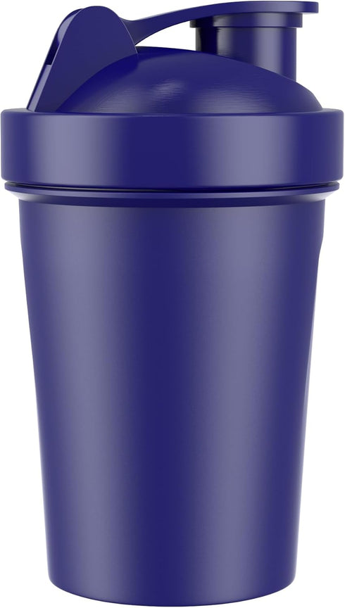 5 PACK Shaker Cups for Protein Shakes, Motivational Protein Shaker Bottles, Dishwasher Safe Shaker Cups (BoldBlend)