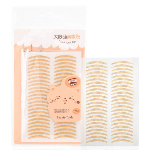 Ultra Invisible Double Eyelid Tapes, Medical Grade Latex Free, Instant Eye Lift, Hypoallergenic Fiber