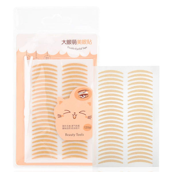 Ultra Invisible Double Eyelid Tapes, Medical Grade Latex Free, Instant Eye Lift, Hypoallergenic Fiber