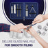 Manicure & Pedicure Complete Personal Care Kit for Women and Men, 6-Piece Grooming Set