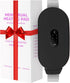 Portable Cordless Heating Pad for Cramps, 6 Heat Levels & Massage Modes, Black Heating Pad for Back Pain Relief