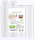 200-1oz Clear Polypropylene Small Plastic Containers with Lids