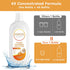 Vacbeuta 4 Packs Floor Cleaning Solution Compatible with Tineco iFloor & Floor One Cleaner Solution Orange Scented Deep
