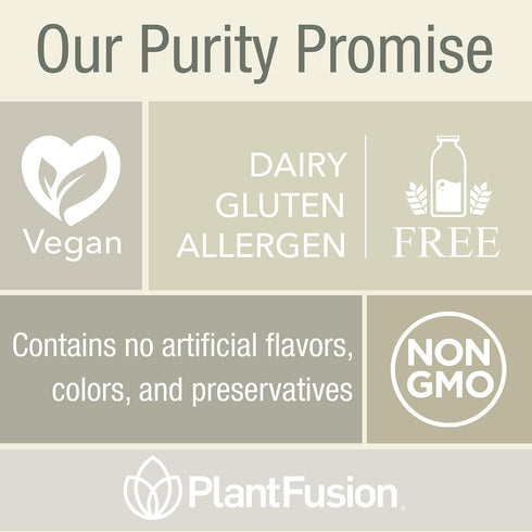 PlantFusion Complete Lean Plant Based Protein Powder - Chocolate Brownie 1 lb - Vegan, Gluten Free, Non-GMO