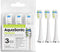 AquaSonic Proflex Replacement Brush Heads, Compatible with Many AquaSonic Toothbrush Handles, 3 Pack, White