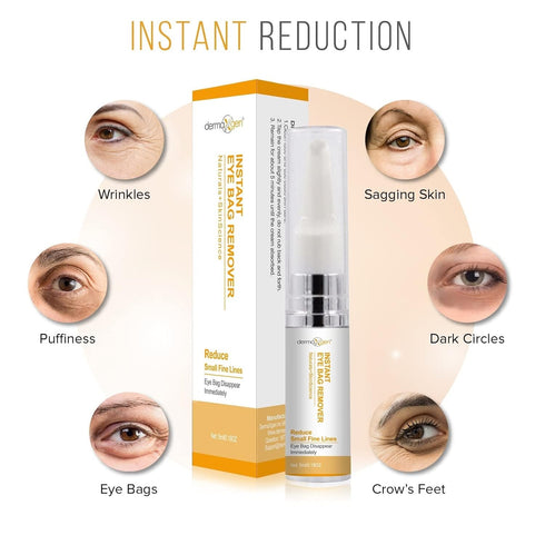 Instant Eyebag Remover - Anti Aging for Men & Women, Reduces Dark Circles, Puffiness, Under Eye Bags