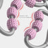 TOMOO 4 Clamps-360 (9 Wheels Muscle Roller Massager Circular Leg Muscle Roller for Leg Neck Hand Arm Muscle Relax