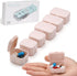 RICHCEE 10 Compartments Daily Pill Organizer for Pocket Purse,Combined Cute Travel Pill Box,Daily Portable Pill