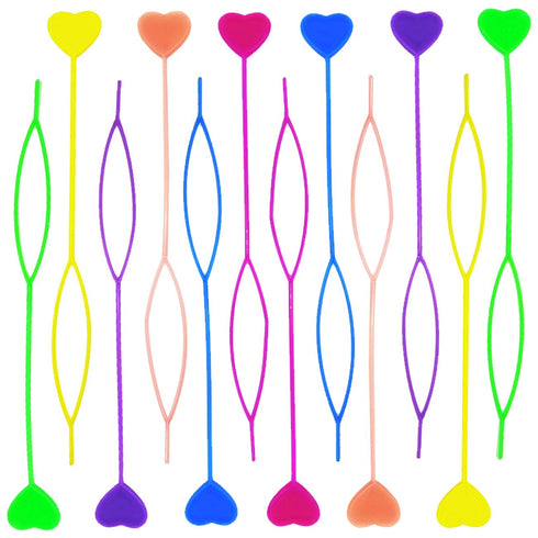 TIHOOD Quick Beader Kit (16PCS) for Bead Loading and Hair Styling - Plastic Magic Topsy Tail Hair Braid