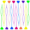 TIHOOD Quick Beader Kit (16PCS) for Bead Loading and Hair Styling - Plastic Magic Topsy Tail Hair Braid