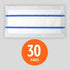 Amazon Basics Heavy Duty Dry Mop Pads, 11" x 5.9", 30 Count