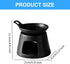 Kfwfuaee Set Modern Heat Resistant Ceramic Essential Oil Burner Tea Light Candle Holder Multifunctional Aromatherapy