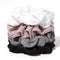 Silk Satin Scrunchies for Women, Big Scrunchy Ponytail Holder, No Crease Hair Bands, Soft Elastic Hair Ties for Vsco