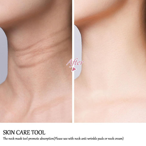 Neck Mask, Neck Wrinkle Skin Facial Tool Moisturizer Stone Neck Mask for Beauty DIY Skin Care, Moisturizing Firming