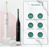 OUGEER Toothbrush,4 Modes,3 4 Heads,IPX7,Smart Sonic Electric Toothbrush for Adults,Rechargeable Electric Power Working