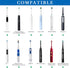 Linkidea Electric Toothbrush and Toothpaste Travel Case with Ventilation and Pocket for Charger, Compatible with iO