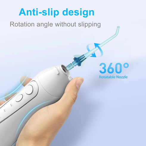 Replacement Tips for Oralfree Nicwell Water Flosser, Jet Tip Replacement Heads in Blue