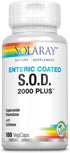 Solaray S.O.D. 2000 Plus - Capsule (Btl-Plastic) 400mg, 100ct