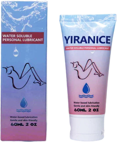 YIRANICE Water-Based Lubricant, Clear and Intimate, Long-Lasting Moisturizing, Sensitive Skin Safe, pH-Balanced Treatment,