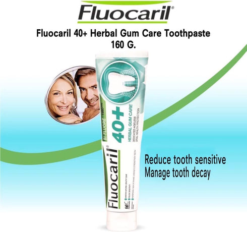 40+ Herbal Gum Care - Dedicated Ageless Oral Health Protection, 160 g