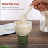 Eco-Friendly Compostable Spoons, 150 Pieces Disposable Utensils Made from Starch, Durable Heat Resistant for Party