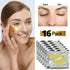 24K Gold Under Eye Patches (16 Pair) | Eye Masks for Puffy Eyes and Dark Circles, Eye Skincare