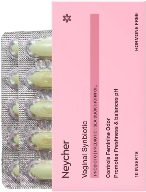 Vaginal Suppositories. BV Prevent. Vaginal Synbiotic for PH Balance and Odor Control.