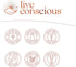 Live Conscious OmegaWell Fish Oil: Heart, Brain, and Joint Support, 800 mg EPA, 120 Count (2-Pack)