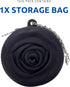 Menstrual Period Cup Case Storage Bag, Rose Design Silicon Material, Easy to Carry and Clean, Reusable Zero Waste