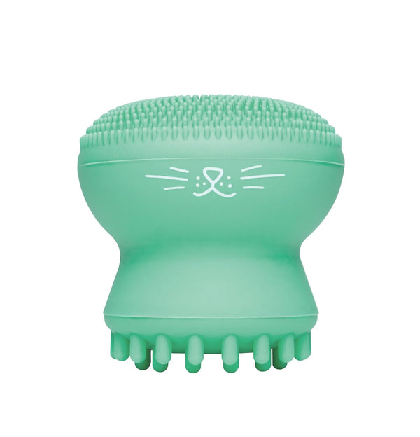 I Dew Care Cleansing Tool - Pawfect Face Scrubber, 3-in-1 Cute Silicone Pore Cleanser, Exfoliator, Massager