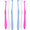 Boao Single Tuft Toothbrush, 6 Pieces, Battery Powered, Soft
