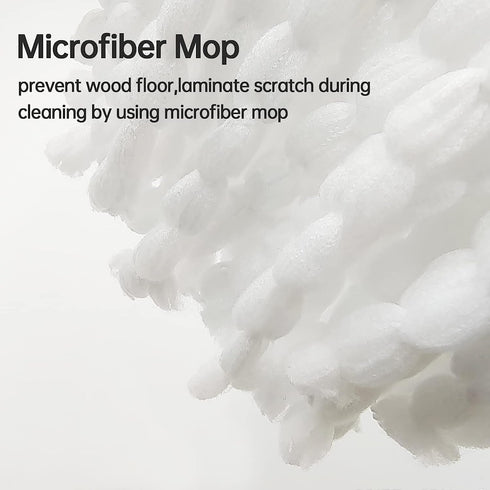 8 Pack Mop Heads Replacement for O-Ceda EasyWring Spin Mop - Microfiber Refill for Deep Cleaning