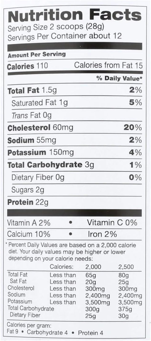 simply tera's Organic Whey Protein Powder - Grass Fed, Unflavored, Non-GMO, Kosher, Gluten-Free - Plain Unsweetened 12