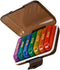 HINTRMENT Weekly Portable Pill Organizer Case 7-Day Multi-Grid Medicine Box with Black Shell