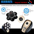Universal Magnetic Interface 7 Blades Head Shaver Replacement Heads for Freedom series Head Shaver, Universal replacement heads Wet and Dry (7 Blades, Magnetic Interface)