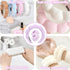 Spa Headbands Set for Washing Face, Makeup & Skincare, Soft Terry Towel Cloth Hairband for Women (Lilac)