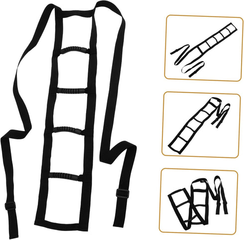 Senior Bed Support Strap with Five Hand Grips - Easy Rising Assist