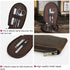 Set CONTACTS Full Grain Leather Empty Manicure Case Travel Nail Clipper Pouch for Men Personal Care Tools Pouch By