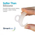 NatraCure Gel Hammer Toe Crest Pads (Left/Right) - 2 Pairs Straightening Cushion for Mallet and Overlapping Toes