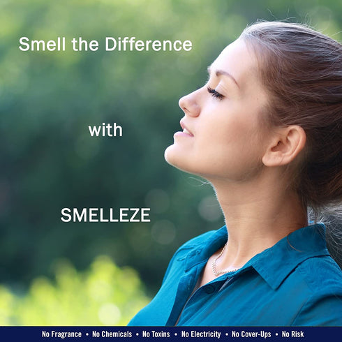 SMELLEZE Natural Urine Smell Removal Deodorizer - 2 lb. Granules, Stops Urine Stench Effectively