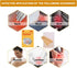 20 Pcs Capsicum Plaster Capsaicin Patch (7.09 * 4.72 in) for Heat Relief