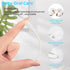 100 Pcs Baby Tongue Cleaner Toothbrush Baby Oral Cleaner with 3 Pieces Finger Toothbrush for Newborn Baby Mouth Cleaner Oral Cleaning Infant Cleaner Toothbrush for 0-36 Months Baby